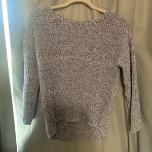 Cute purple/bluish sweater!